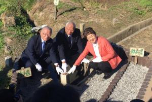 栃木、埼玉、群馬県の県境にて