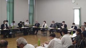 6市町の首長も入り協議会が開催されている