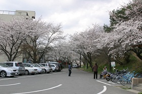 錦着山駐車場