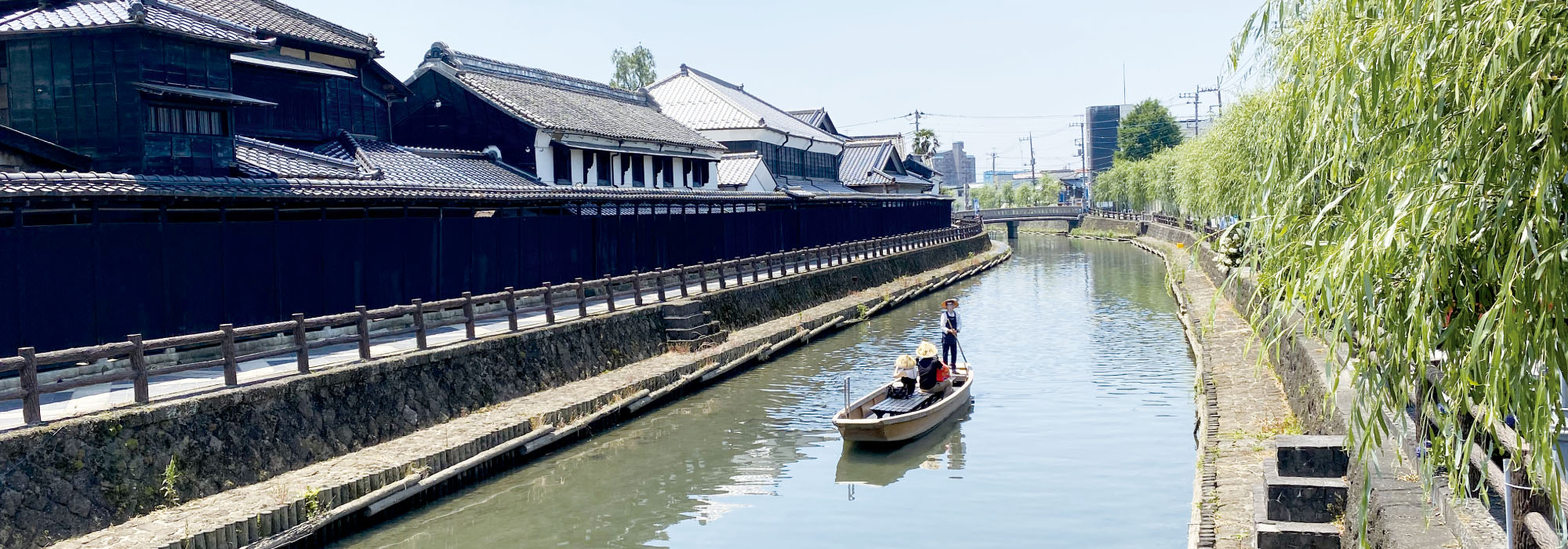 栃木市内の風景