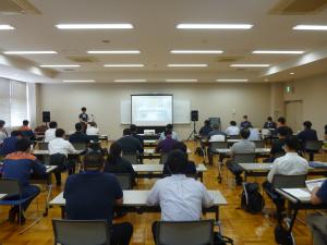 栃木市消防本部感染症対策職員研修会の風景４