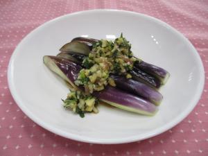 ナスの香味浸し