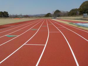 栃木市総合運動公園陸上競技場改修後（1）