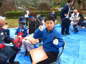 石器づくり④