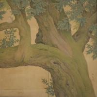 橋本邦助《リス図》右隻