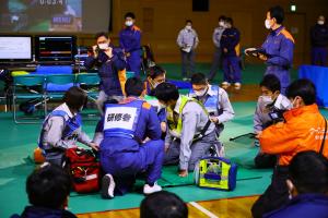 研修会シュミレーション訓練写真