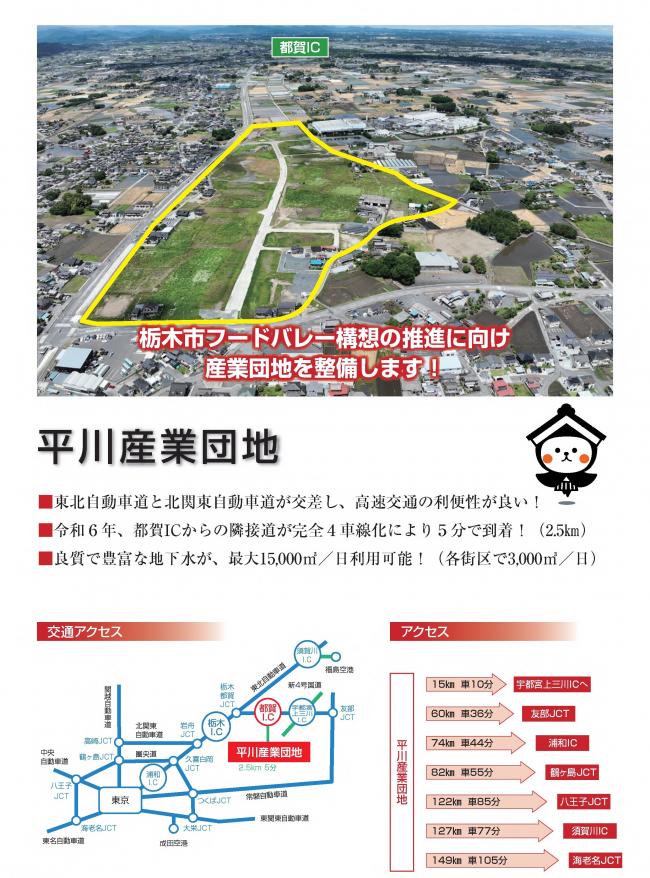 平川産業団地イメージ