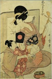 喜多川歌麿《風流子宝合》 栃木市蔵（石川常四郎コレクション）