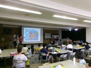 本の読み聞かせ