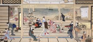 「品川の月」高精細複製画 [原本:天明8年(1788)頃 フリーア美術館蔵]