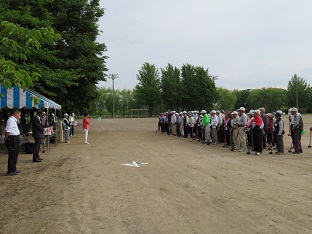 栃木市藤岡地区グラウンド・ゴルフ大会の画像