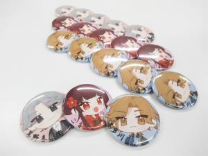 歌麿と栃木PRキャラクターオリジナル缶バッジ