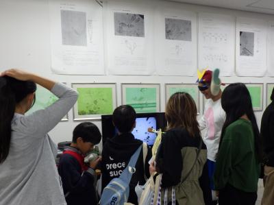 トイレットマンと微生物観察