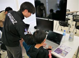 Ｅスポーツ体験会の様子②