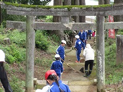 真名子小　ボランティア
