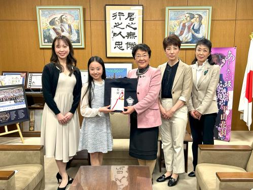 とちぎバレエアカデミー岡部様表敬訪問1