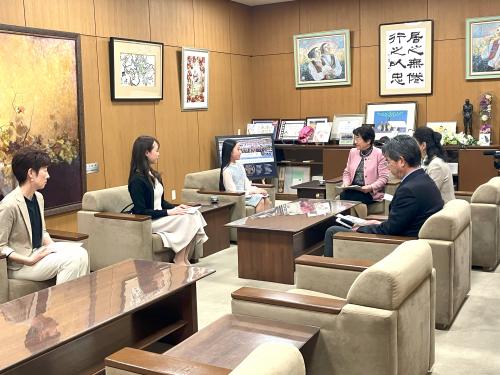 とちぎバレエアカデミー岡部様表敬訪問2