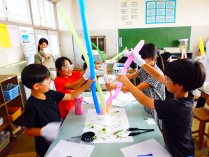 風船をつかった実験