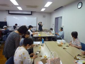 折り紙教室の様子