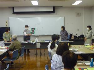 折り紙教室の様子