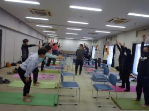 さわやかヨガ教室の様子