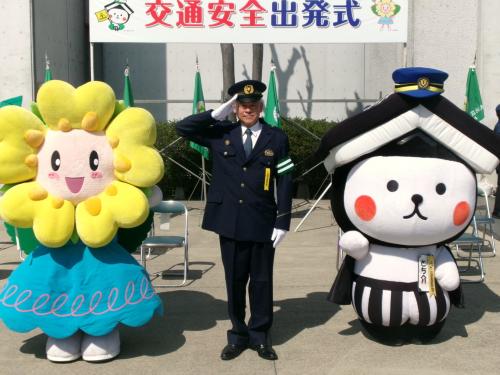 交通安全広報活動出発式3