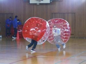 バブルサッカー画像