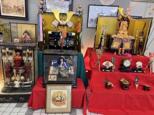 兜鎧武者大将飾り