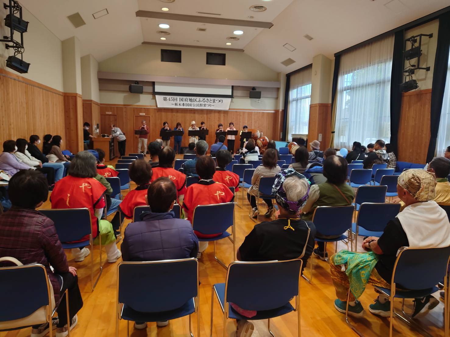 令和7年度ふるさとまつりステージイベントの様子