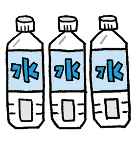 水のペットボトル