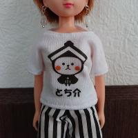 22cmドール用 Tシャツ