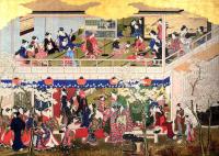 「吉原の花」高精細複製画 [原本:寛政3~4年(1791~1792)頃 ワズワース・アセーニアム美術館蔵]