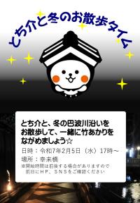 冬のお散歩