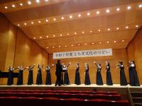 文化のつどい舞台部門の様子