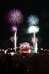 都賀の空を彩る花火